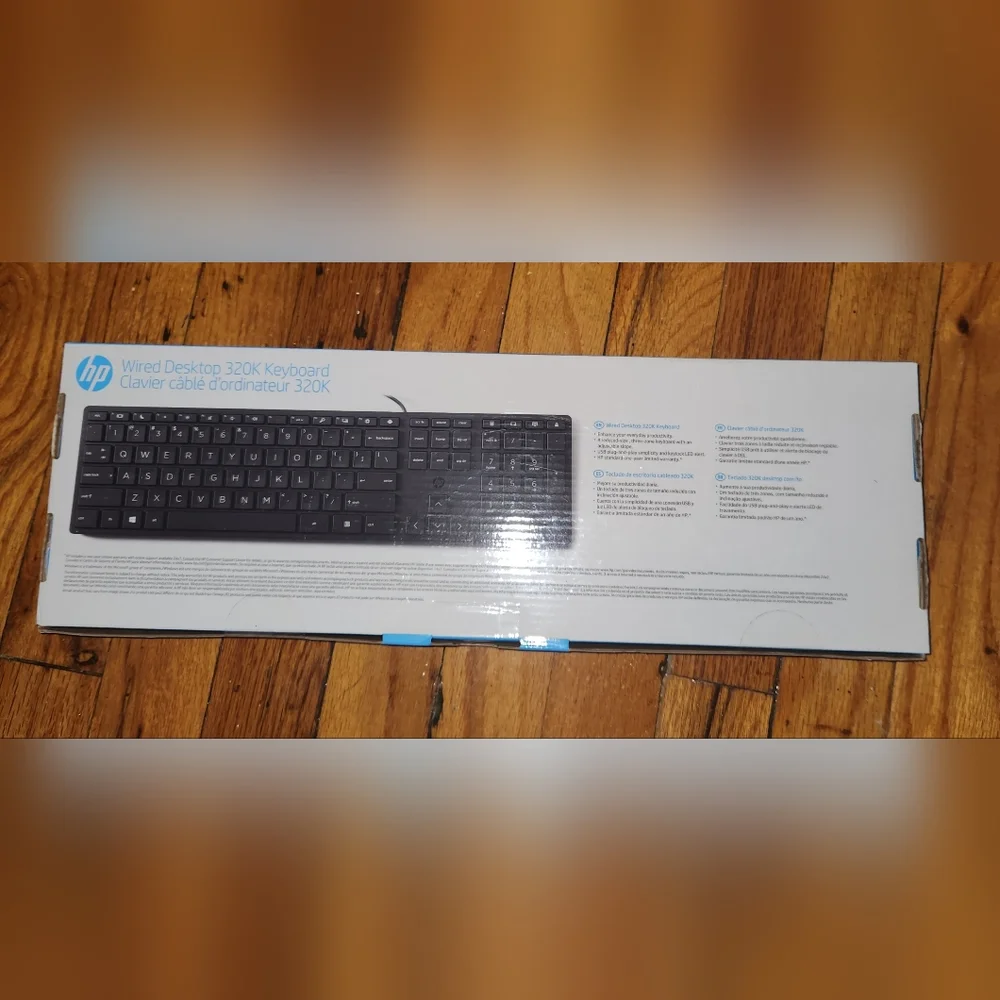 HP Wired Desktop 320K keyboard